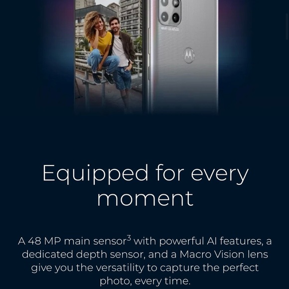 📱Motorola One 5G UW ACE 64 GB Volcanic Grey NEW IN BOX 🎁 - Picture 13 of 16
